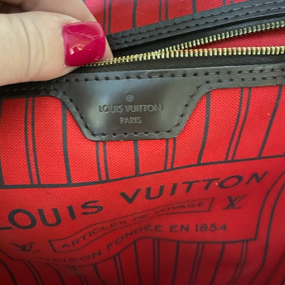 ✨SOLD✨ Louis Vuitton Neverfull GM in Damier Ebene - Picture 7 of 16